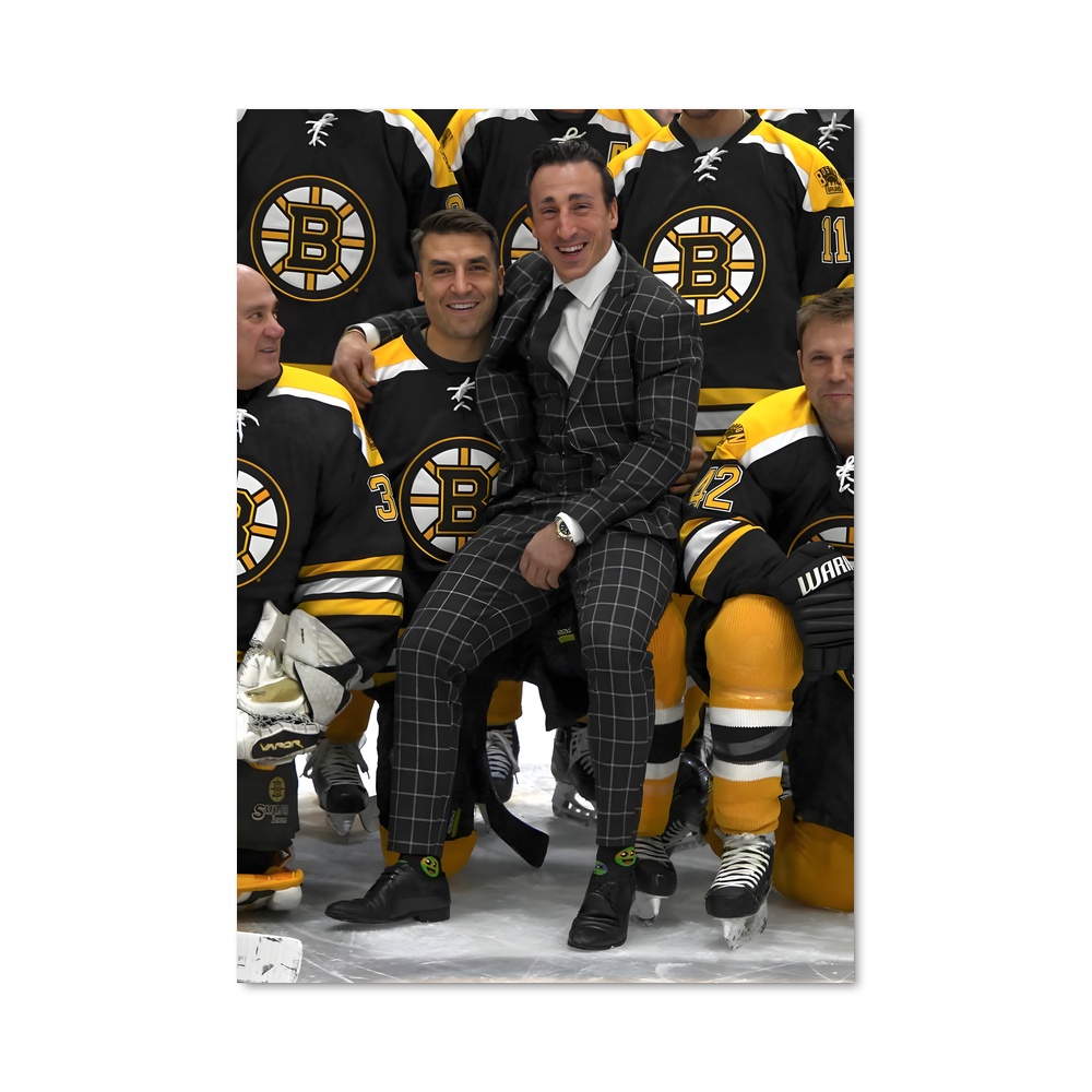 Poster Bruins Glory – affiche Hockey sur glace